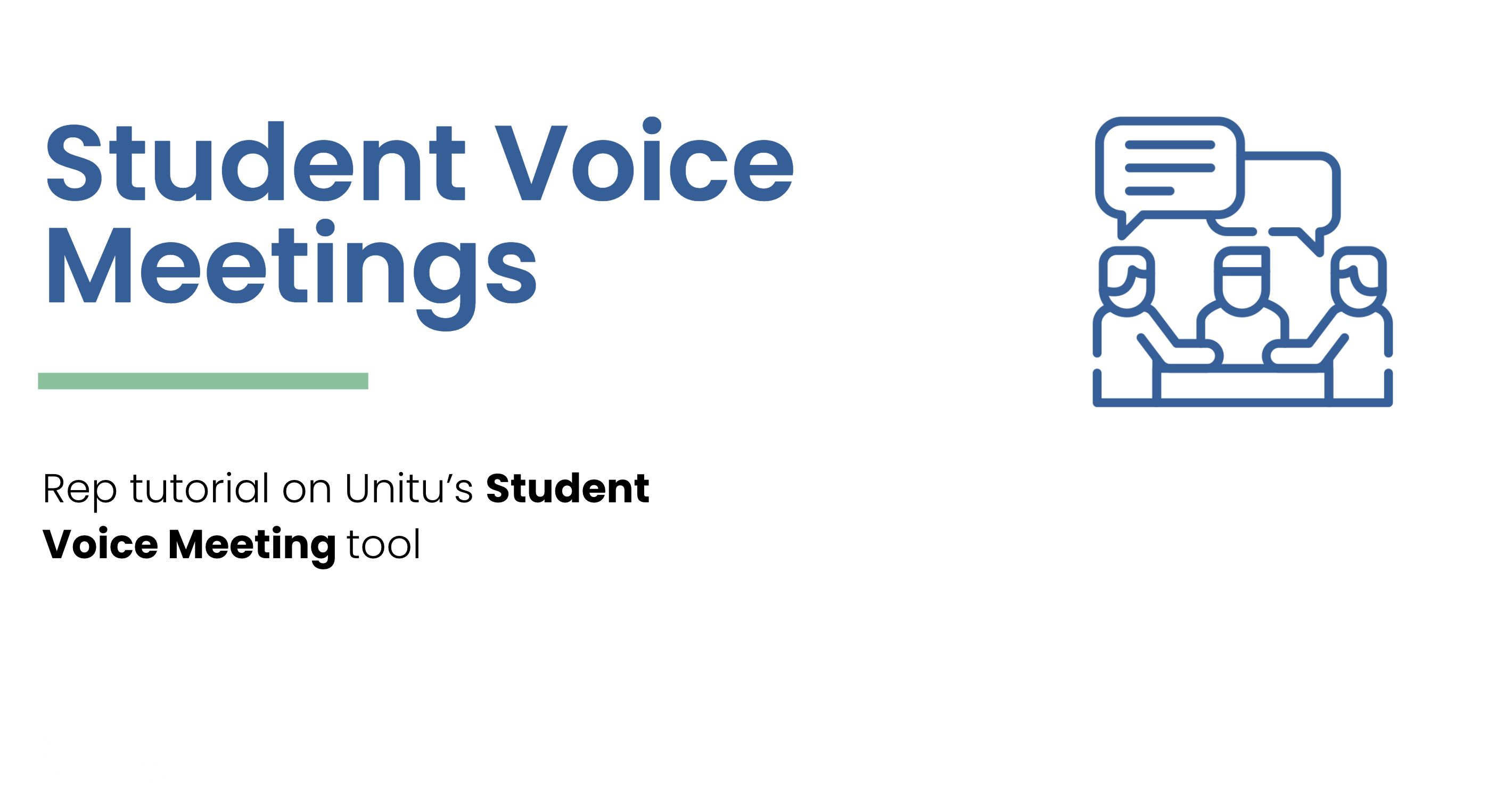 Rep Tutorial – Unitu’s Student Voice Meeting Tool